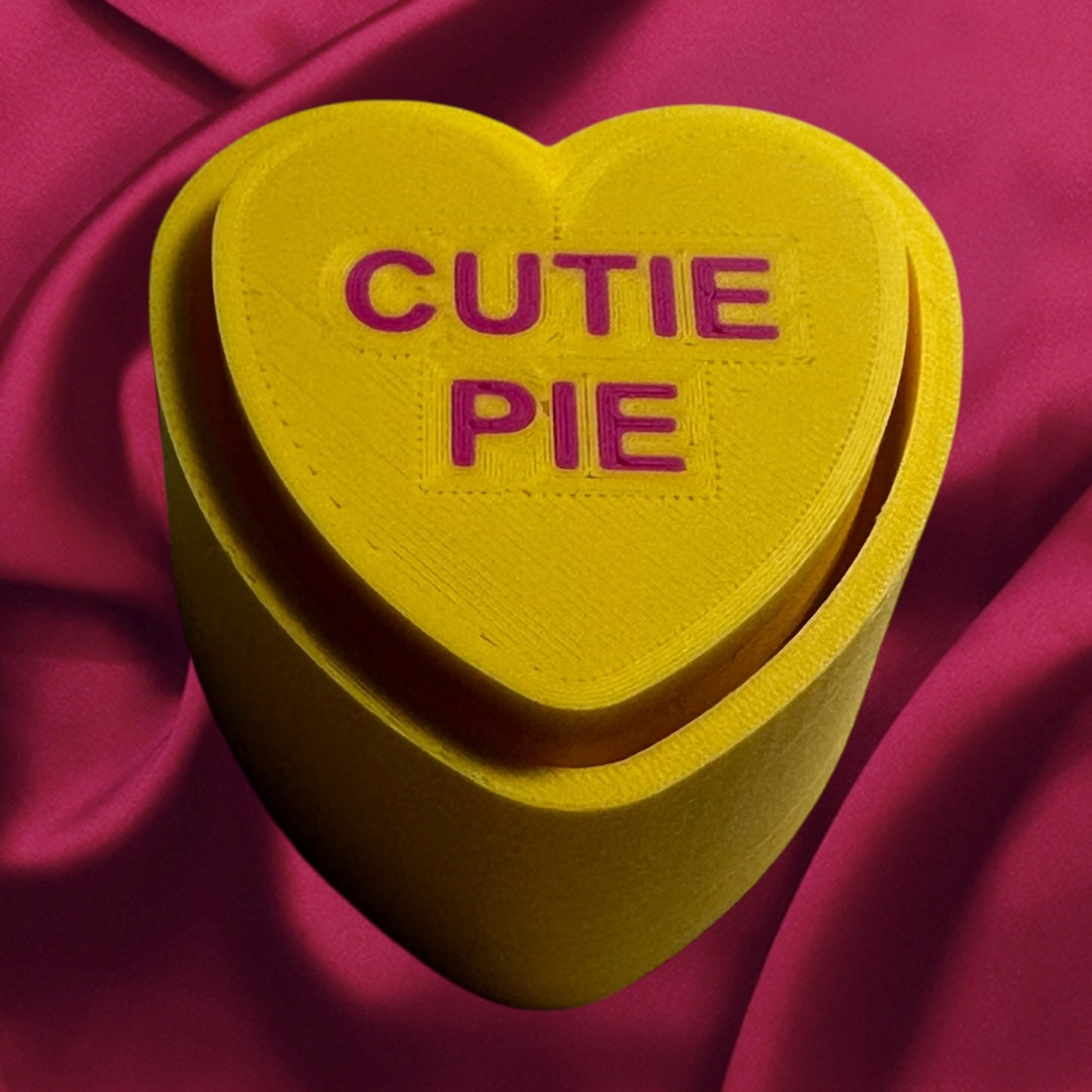 Conversation Heart Clicker Fidget