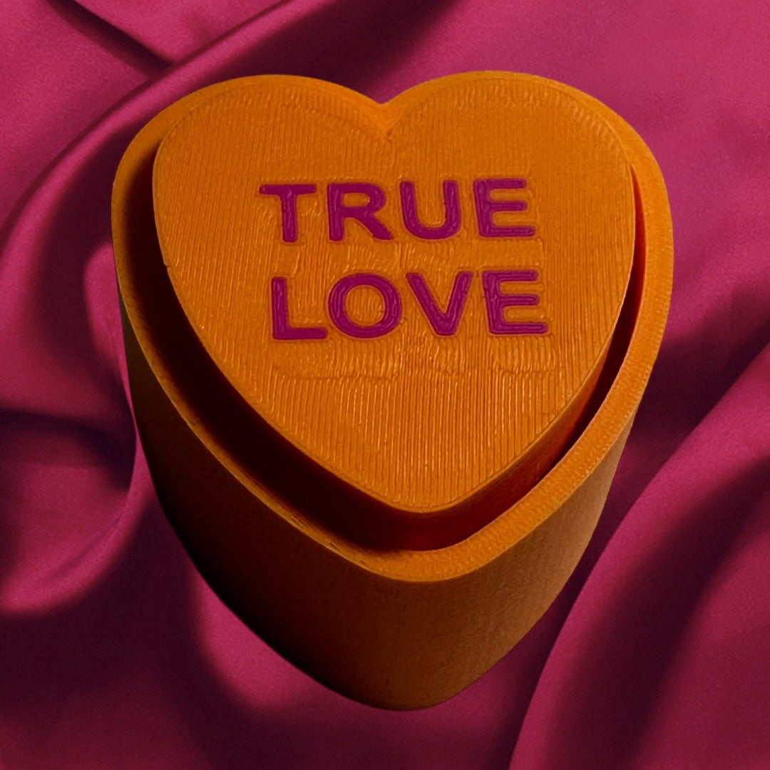 Conversation Heart Clicker Fidget