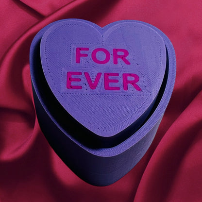 Conversation Heart Clicker Fidget