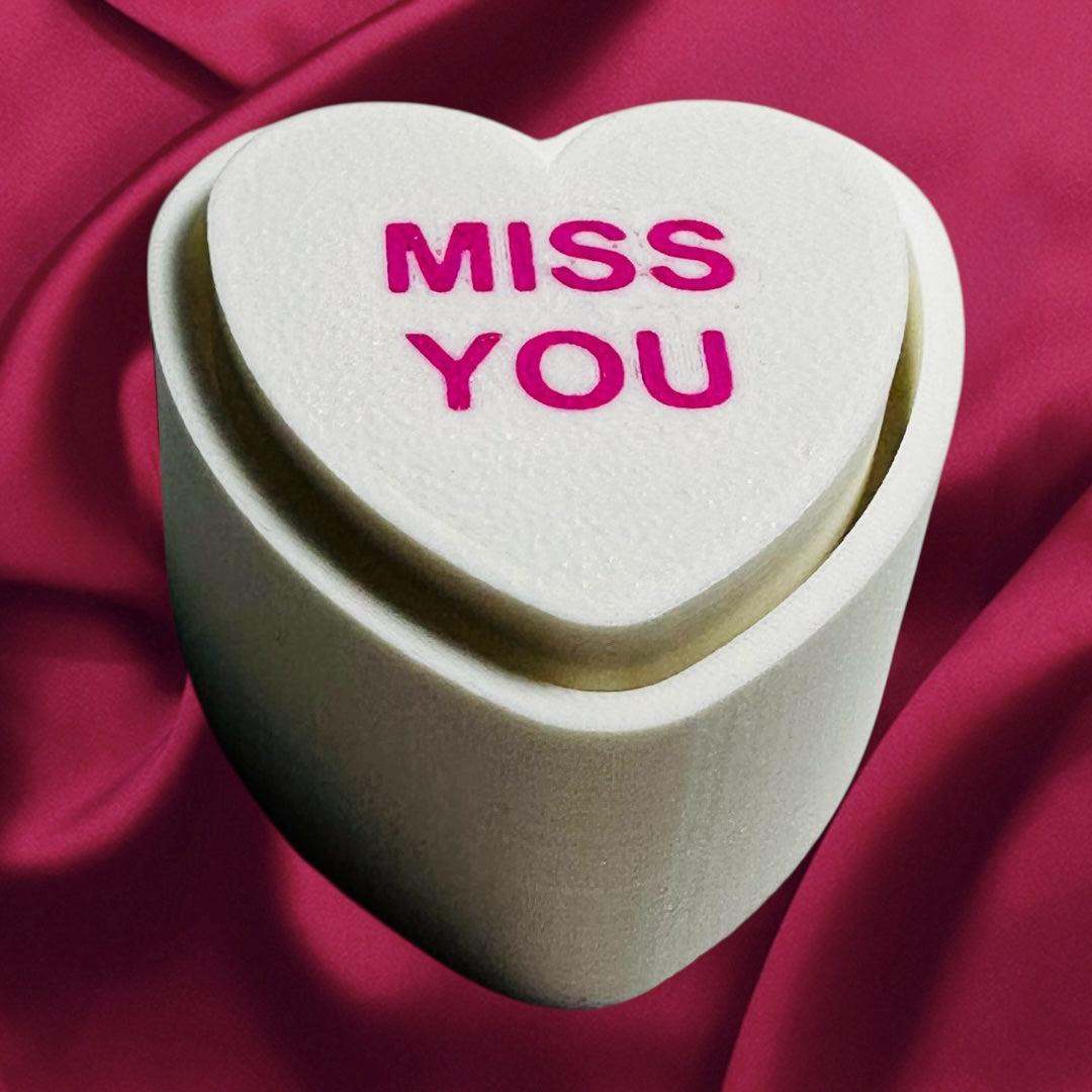 Conversation Heart Clicker Fidget