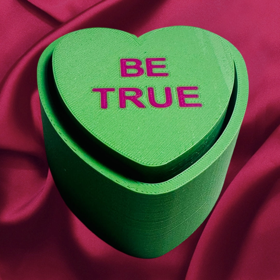 Conversation Heart Clicker Fidget