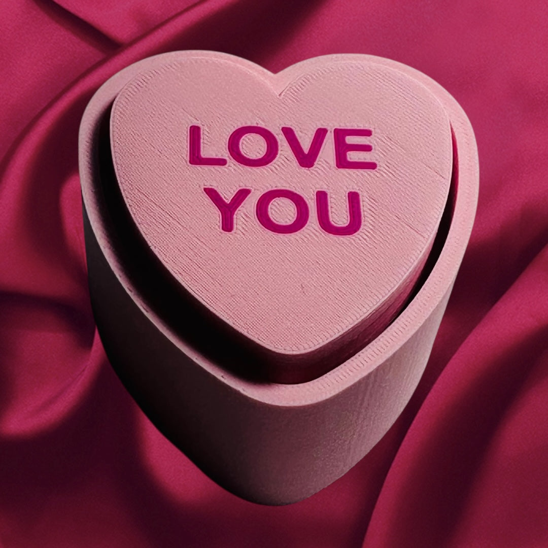 Conversation Heart Clicker Fidget