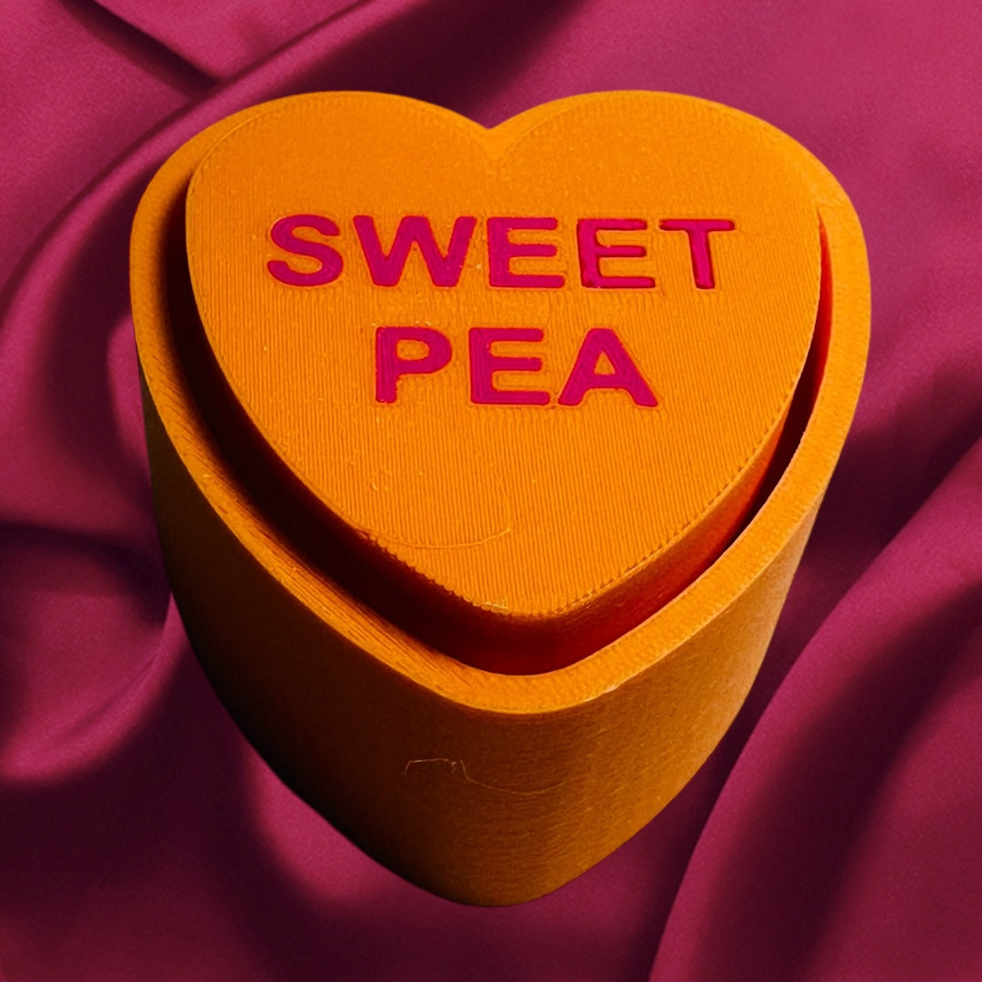 Conversation Heart Clicker Fidget